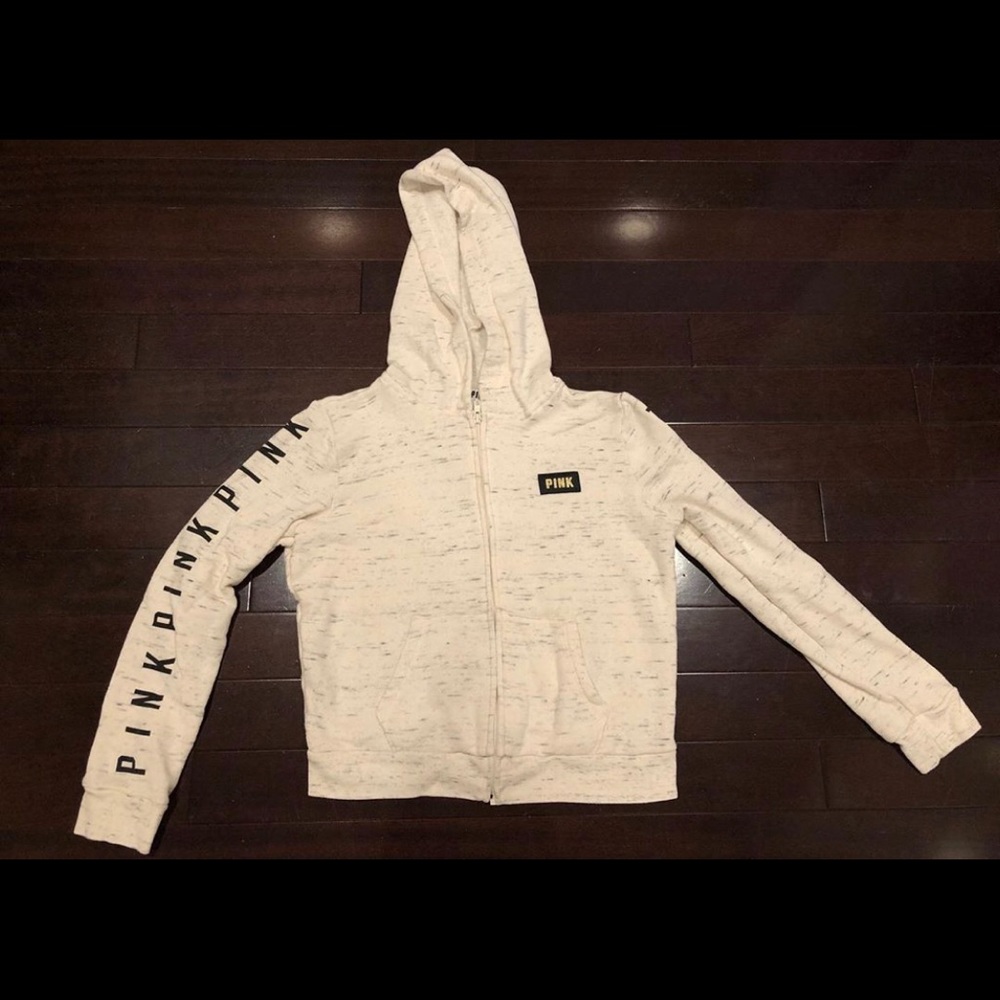 Victoria Secret / Pink zip up sweatshirt